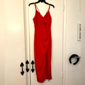 Bardot Red Midi dress